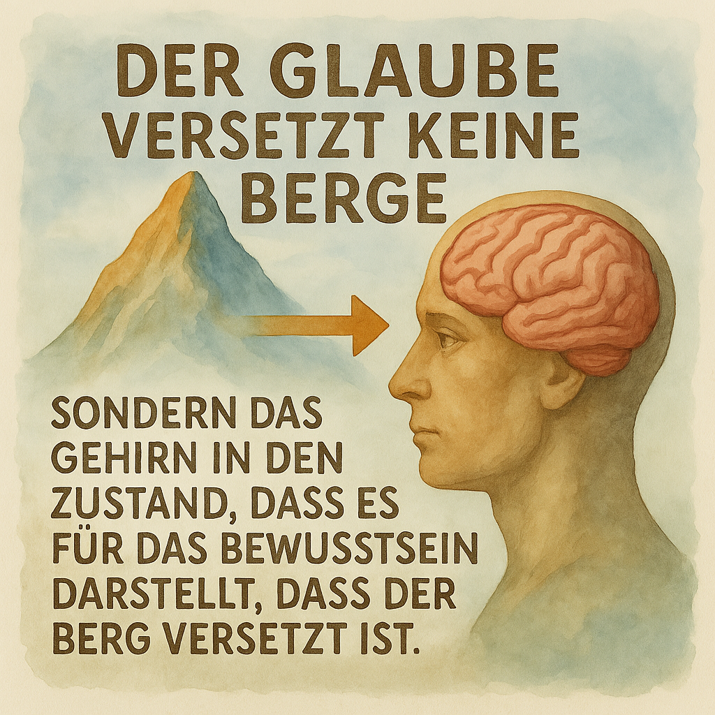 Glauben - der Glaube