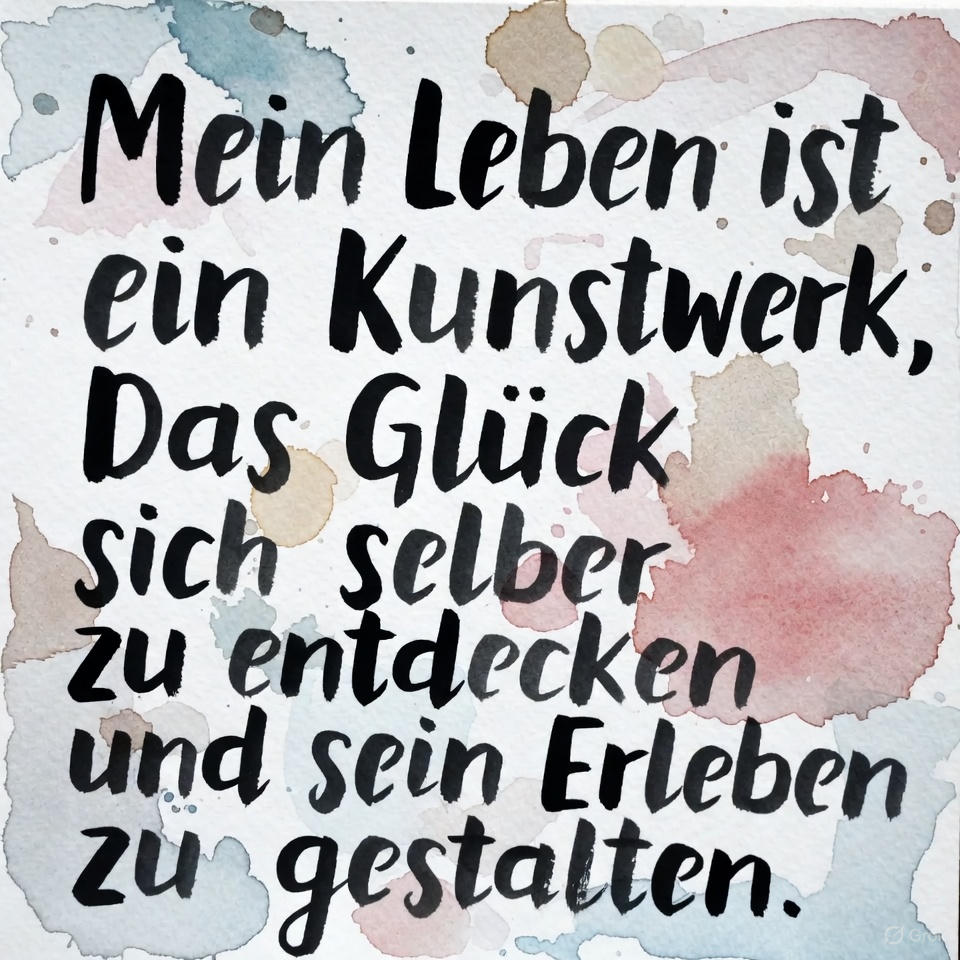 Mein Leben ist ein Kunstwerk
